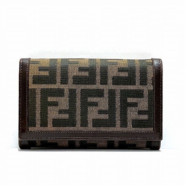 Fendi Zucca 2266.31052.009 Bifold Wallet Unisex