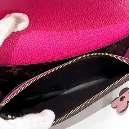 Louis Vuitton Monogram Portefeuille・emily M68313 Long Wallet Women's