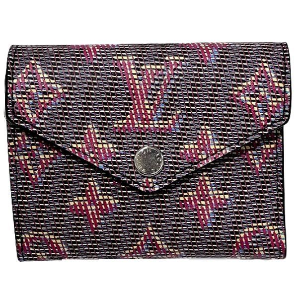 Louis Vuitton Monogram LV Pop Portefeuille Zoe M68673 Trifold Wallet Women's