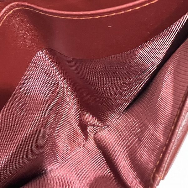 Cartier Mustline Bordeaux Bifold Wallet Unisex