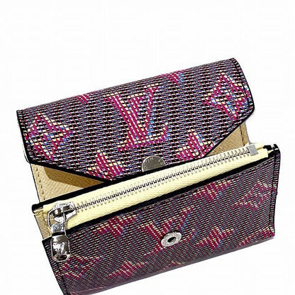 Louis Vuitton Monogram LV Pop Portefeuille Zoe M68673 Trifold Wallet Women's