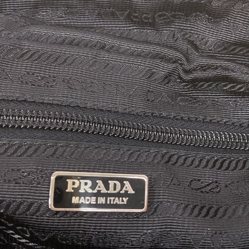 Prada Handbag - Black Mini Bag Leather