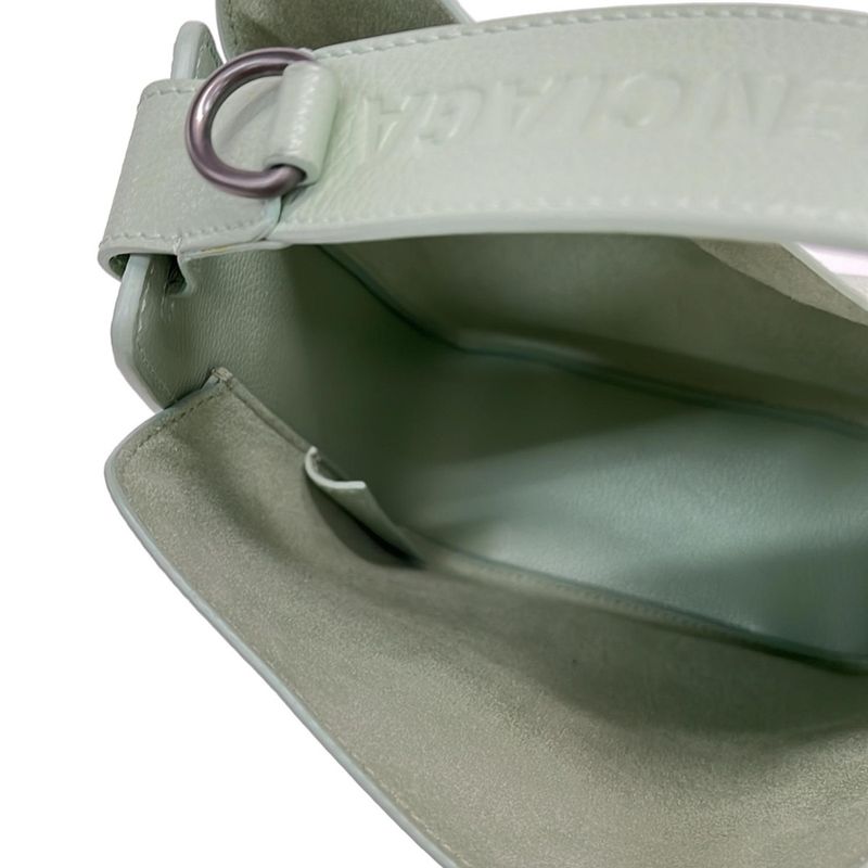 Balenciaga Handbag Tool 2.0 Small North-South 669754 Light Green Leather