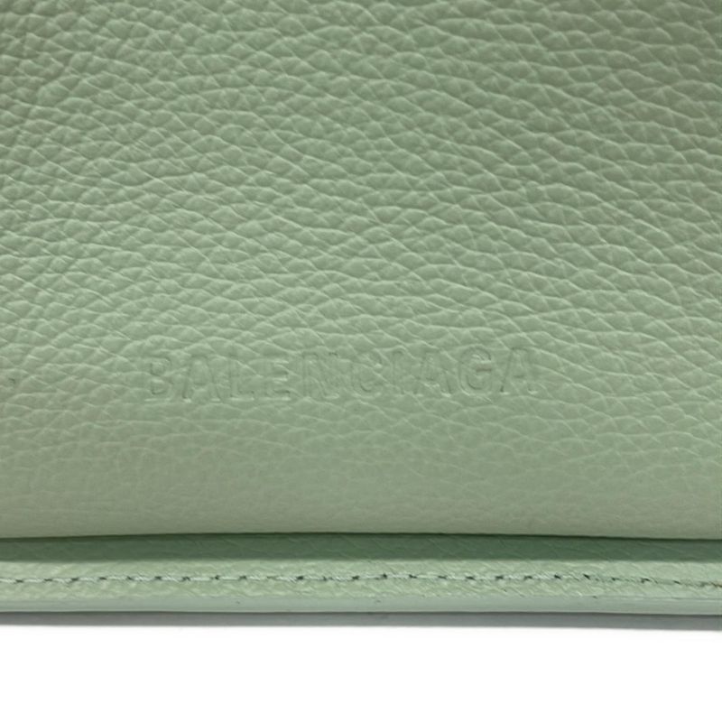 Balenciaga Handbag Tool 2.0 Small North-South 669754 Light Green Leather