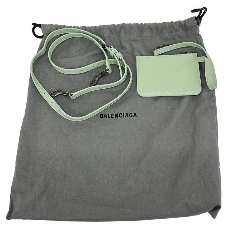 Balenciaga Handbag Tool 2.0 Small North-South 669754 Light Green Leather
