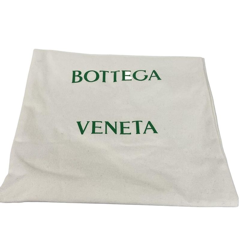 Bottega Veneta Handbag Mini the Twist Intrecciato Beige Leather