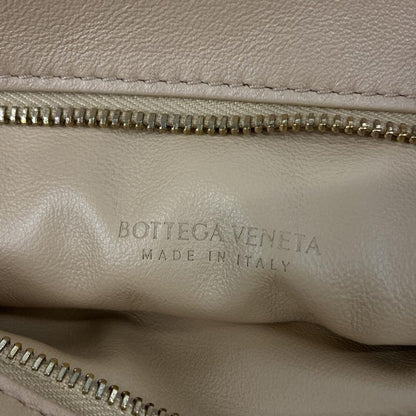 Bottega Veneta Handbag Mini the Twist Intrecciato Beige Leather