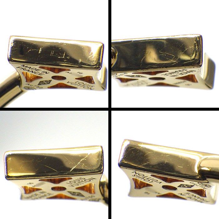 Louis Vuitton Bangle Twist Blossom Monogram Star 1 Point Diamond 0.05 CT