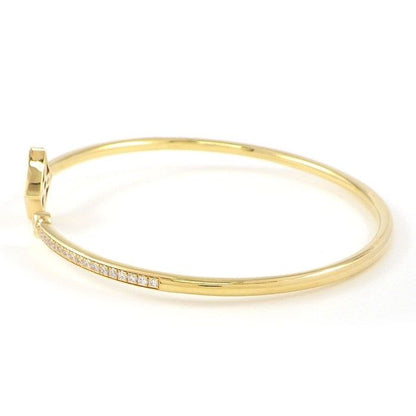 Louis Vuitton Bangle Twist Blossom Monogram Star 1 Point Diamond 0.05 CT