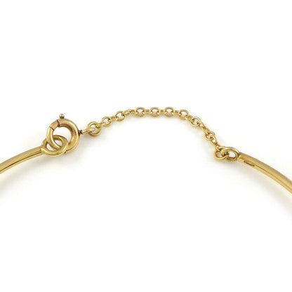 Cartier Bracelet Hindu Lotus Water Lily 4 Points Diamond 18K Yellow