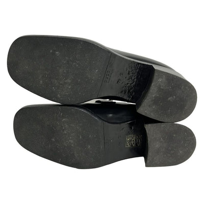 Gucci Loafers 36 C Women's - Black Horsebit Leather