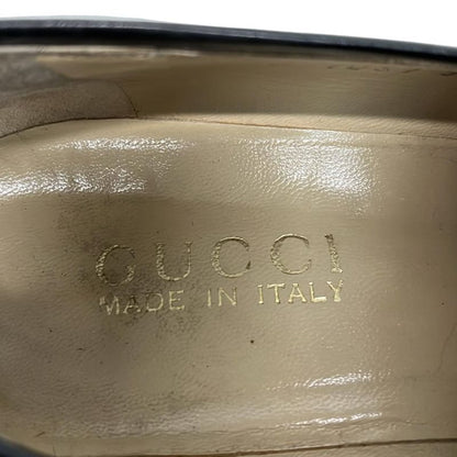 Gucci Loafers 36 C Women's - Black Horsebit Leather