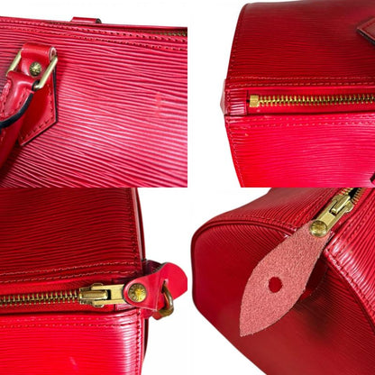 Louis Vuitton Speedy 30 Epi Handbag Epi Leather M43007 Red Ladies Louis Vuitton