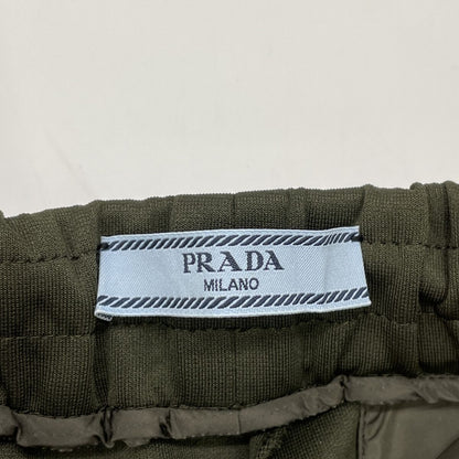 Prada ｶｰｷ ｼﾞｯﾌﾟﾃﾞｻﾞｲﾝ ﾃｰﾊﾟｰﾄﾞﾊﾟﾝﾂ Ｘｓ