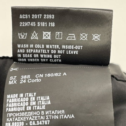 Prada ﾌﾞﾗｯｸ 22h745 ﾅｲﾛﾝﾊﾟﾝﾂ 38ｓ