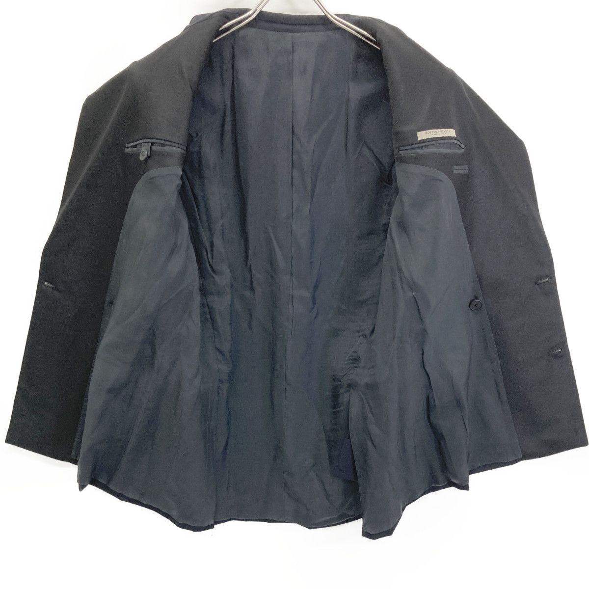 Bottega Veneta ﾈｲﾋﾞｰ ｳｰﾙ ﾀﾞﾌﾞﾙ ｽｰﾂ 48