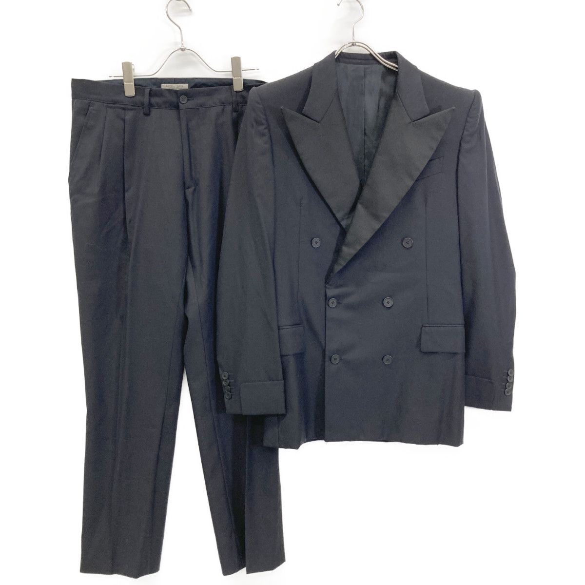 Bottega Veneta ﾈｲﾋﾞｰ ｳｰﾙ ﾀﾞﾌﾞﾙ ｽｰﾂ 48