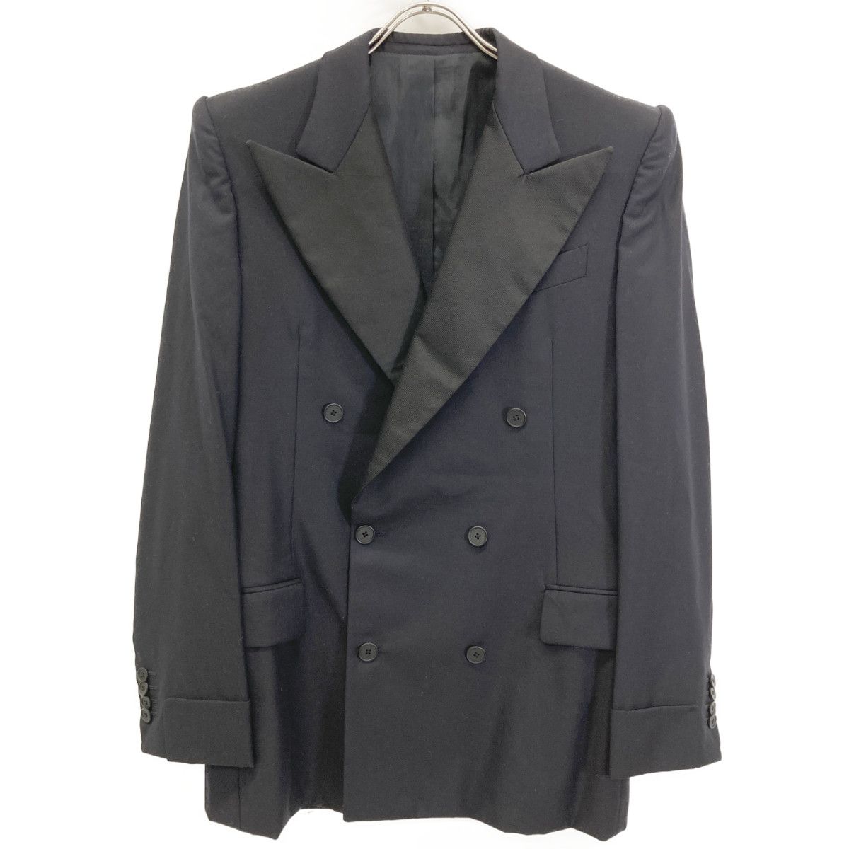 Bottega Veneta ﾈｲﾋﾞｰ ｳｰﾙ ﾀﾞﾌﾞﾙ ｽｰﾂ 48