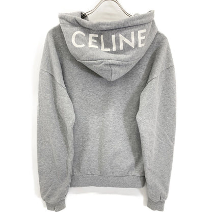 Celine 2y533670q ｸﾞﾚｰ ｺｯﾄﾝﾎﾟﾘ ｼﾞｯﾌﾟｱｯﾌﾟ ﾊﾟｰｶｰ XXS