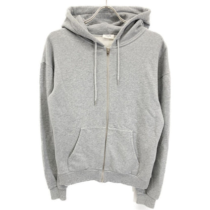 Celine 2y533670q ｸﾞﾚｰ ｺｯﾄﾝﾎﾟﾘ ｼﾞｯﾌﾟｱｯﾌﾟ ﾊﾟｰｶｰ XXS