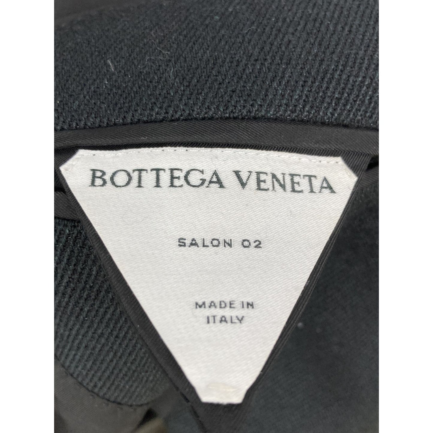 Bottega Veneta ﾌﾞﾗｯｸ 671210 ｳｰﾙﾀﾞﾌﾞﾙｼﾞｬｹｯﾄ 44