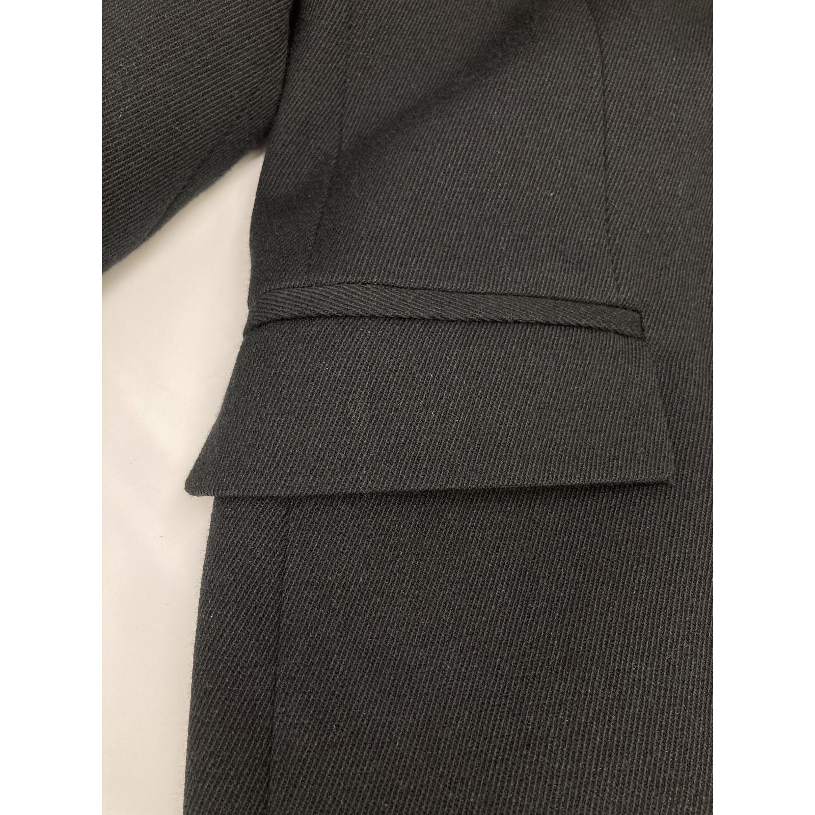 Bottega Veneta ﾌﾞﾗｯｸ 671210 ｳｰﾙﾀﾞﾌﾞﾙｼﾞｬｹｯﾄ 44