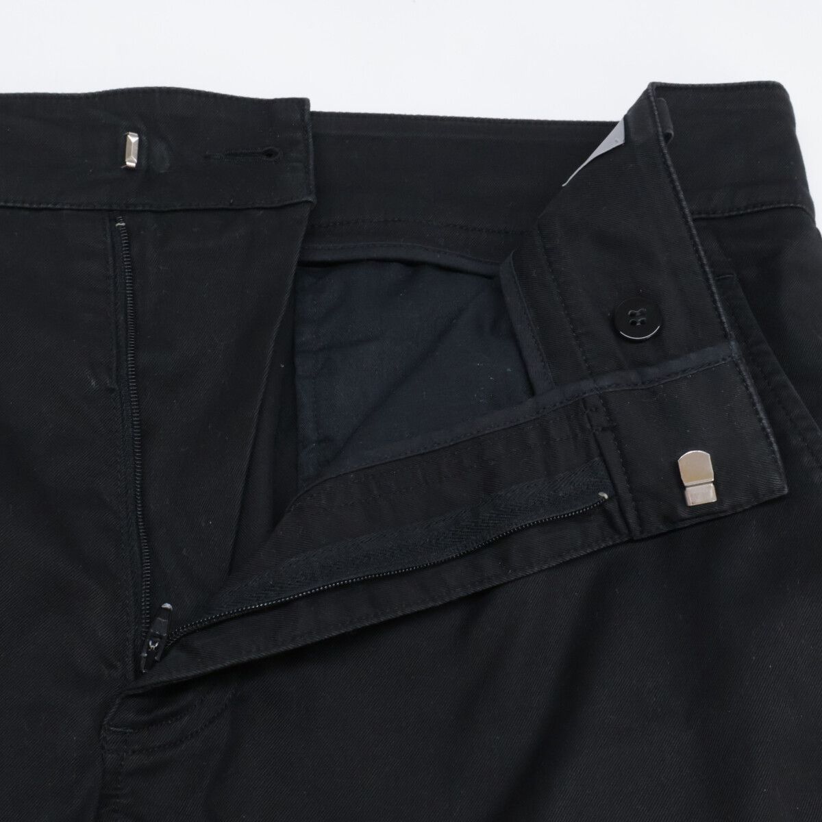 Dior ﾌﾞﾗｯｸ 013c122a3866 ｽﾄﾚｯﾁｺｯﾄﾝｷﾞｬﾊﾞｼﾞﾝ ｶｰｺﾞﾊﾟﾝﾂ 50