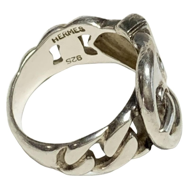 Hermes Ring Bookle Serie Silver