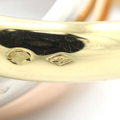 Cartier Trinity Ring 750 18K Yellow Gold WG PG Triple Size 49 About