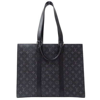 Louis Vuitton Bag Monogram Eclipse Men's Brand Tote Bag Handbag 2way Sac