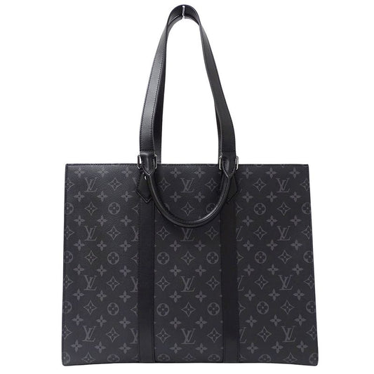 Louis Vuitton Bag Monogram Eclipse Men's Brand Tote Bag Handbag 2way Sac