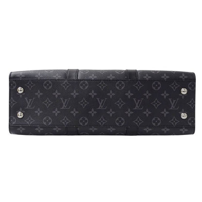 Louis Vuitton Bag Monogram Eclipse Men's Brand Tote Bag Handbag 2way Sac