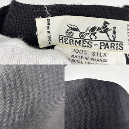 Hermes Cardigan Ladies Twill Lane Etriers Stirrup Apparel Knit Cut Replacement