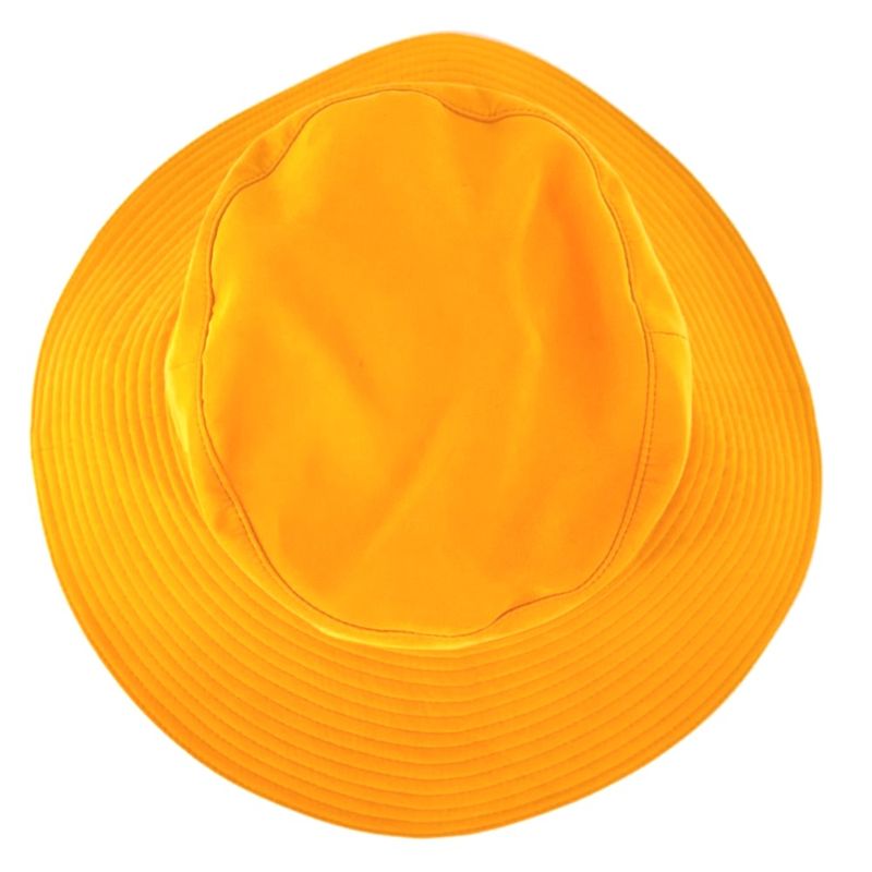 Hermes Hat Ladies Bucket Hat Fashion Item Size 57 Hermes Polyester Nylon Yellow
