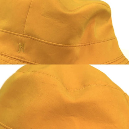 Hermes Hat Ladies Bucket Hat Fashion Item Size 57 Hermes Polyester Nylon Yellow