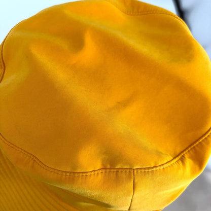 Hermes Hat Ladies Bucket Hat Fashion Item Size 57 Hermes Polyester Nylon Yellow