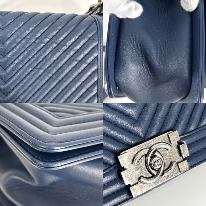 Chanel Shoulder Bag Ladies Coco Mark Boy Chanel Chain Chevron Shoulder Crossbody