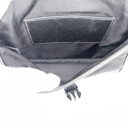 Prada Shoulder Bag Unisex Triangle Logo Pochette Shoulder Crossbody Men's