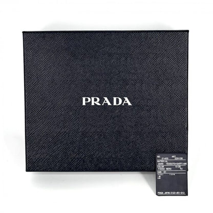 Prada Shoulder Bag Unisex Triangle Logo Pochette Shoulder Crossbody Men's