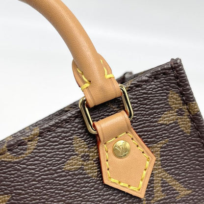 Louis Vuitton 2WAY Women's Monogram Petite Sac Plastic Mini Shoulder Bag