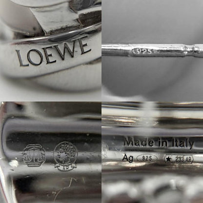 Loewe Earrings Women's Nest Hoop Earrings Small Accessories - Ag925 Loewe Star