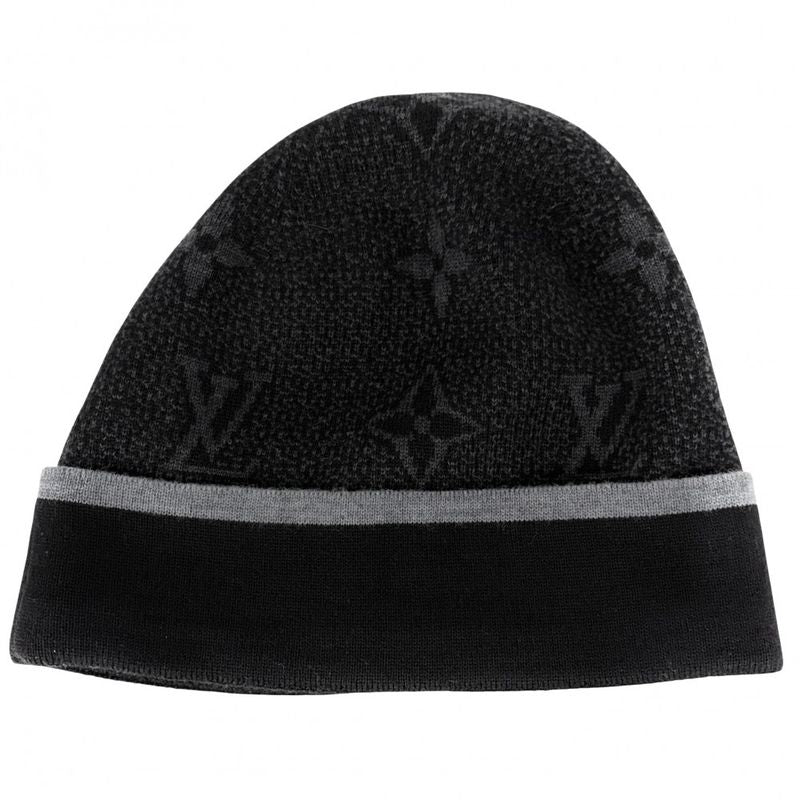 Louis Vuitton Knit Cap Men's Beanie My Monogram Eclipse Knit Cap Hat Fashion