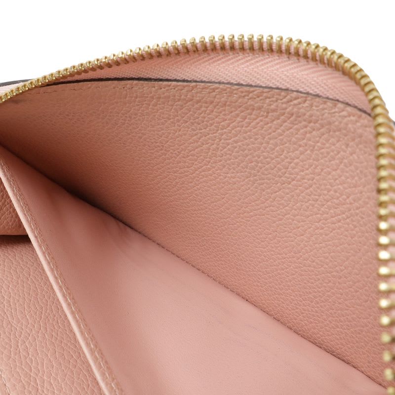 Louis Vuitton Monogram Empreinte Zippy Wallet Round Zipper Long Leather