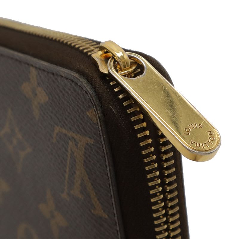 Louis Vuitton Monogram Zippy Wallet Round Zipper Long Rose Ballerine