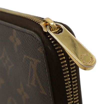 Louis Vuitton Monogram Zippy Wallet Round Zipper Long Rose Ballerine