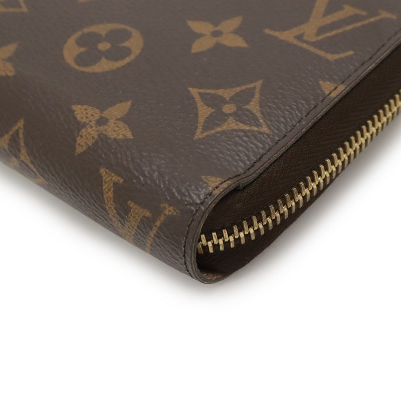 Louis Vuitton Monogram Zippy Wallet Round Zipper Long Rose Ballerine