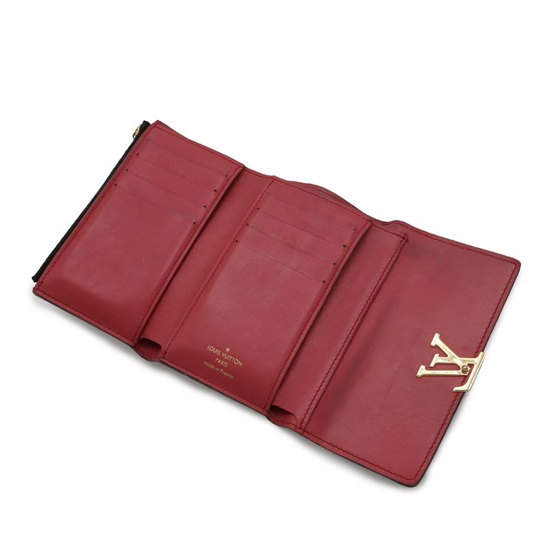 Louis Vuitton Portefeuille Capucines Compact Trifold Wallet