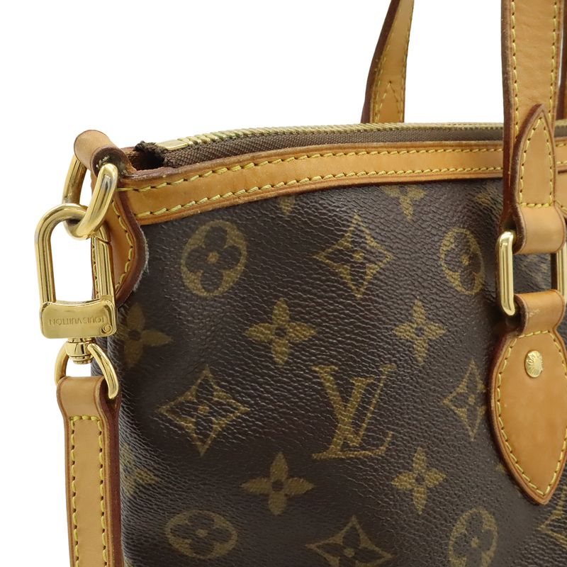 Louis Vuitton Monogram Palermo PM Tote Bag Handbag 2WAY Shoulder Bag Crossbody