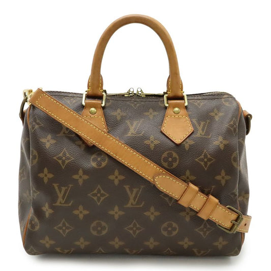 Louis Vuitton Monogram Speedy Bandouliere 25 Handbag Mini Boston Bag 2WAY