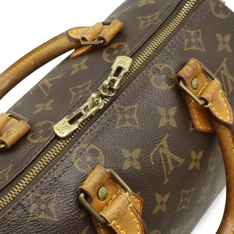 Louis Vuitton Monogram Speedy Bandouliere 25 Handbag Mini Boston Bag 2WAY
